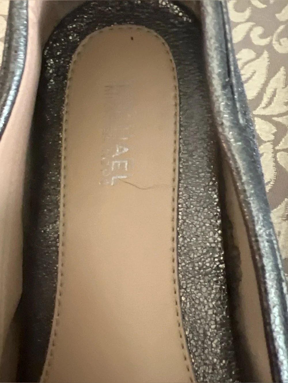 Michael Kors Daisy Designer Footwear Women Leather Driving Loafer Laces Size 8